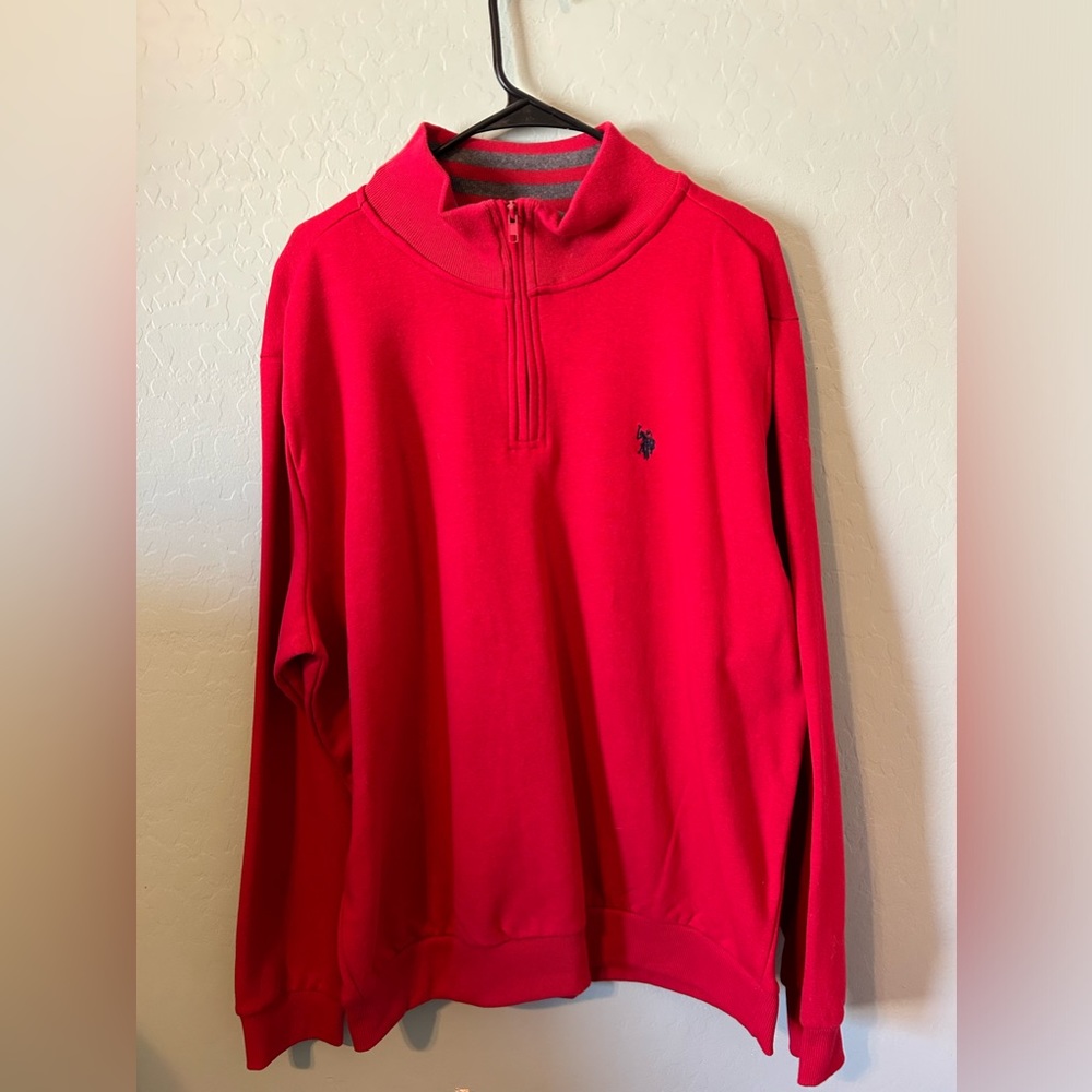 Polo Red Long Sleeve